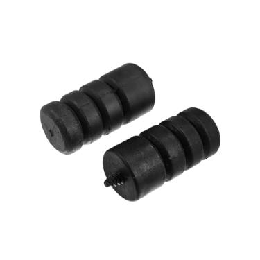 Imagem de Hihaha Kit de batente de pneu sobressalente de porta traseira para Jeep Wrangler JL 2018-2023 Transportador de pneu sobressalente Poliuretano Estendido Bump Stop 2 peças Material durável de