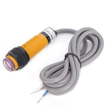 Imagem de Sensor Fotoelétrico de Feixe Direto JYIO E18-T3P1, Infravermelho 660 Nm, PNP Normalmente Aberto, Detecção de 5 M 6-36 VDC, ABS PMMA, Alarme de Fumaça, Robótica, IP61-IP67, Cabo