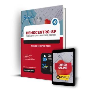 Imagem de Apostila HEMOCENTRO-SP - Técnico de Enfermagem - Editora Solução