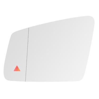 Imagem de Senzeal Vidro espelhado aquecido do lado do motorista com detecção de ponto cego BLIS para Mercedes-Benz A B C E S Class W212 W204 W221 CLA GLA GLK (sem escurecimento automático) (lado esquerdo)