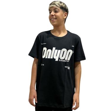 Imagem de Camiseta Masculina Onbongo Preta ON269 Preto