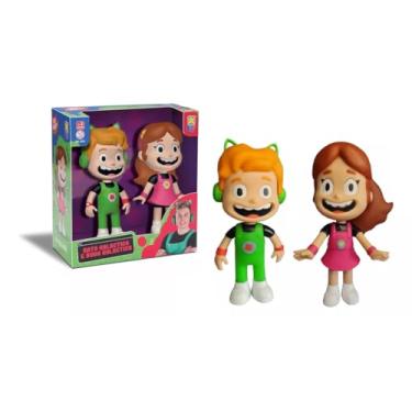 Imagem de Bonecos Gato Galáctico e Duda Galáctica Articulados de Vinil 22cm - Divertoys