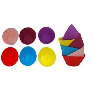Imagem de Kit Formas para CupCake 12 Peças N244394-1 Colorido - Quanhe