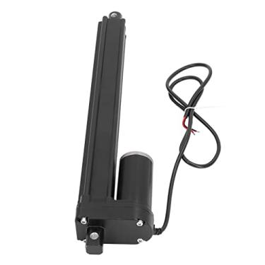 Imagem de Atuador elétrico 24V liga de alumínio de zinco de baixo ruído 3500N atuador linear resistente para projetor cabine elétrica hastes de levantamento de levantamento elétrico