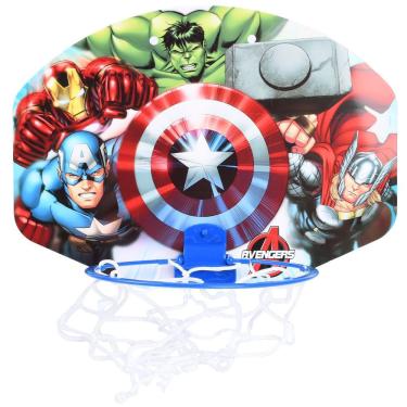Imagem de Cesta de Basquete Infantil com Bola Marvel Vingadores - brink+