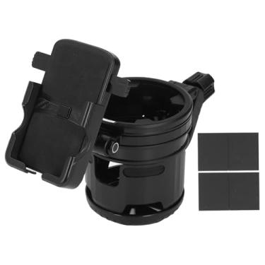 Imagem de 3 Em 1 Porta de Bicicleta Porta Com Suporte para Telefone, 360 ° Rotatable Bike Water Bottle Selder de Copo Duplo Com Clipe Forte, Suporte de Bebida para Carrinho, Bicicleta