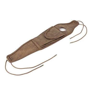 Imagem de Bolsa de Painel de Tanques de Gás para XL 883 1200 48, Tampa de óleo de Couro de Couro PU Macio Com Bolsa de Bolsa para Aparência única (Corda trançada)