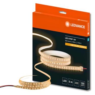 Imagem de Fita Led Ecoflex 5M 5W/m 12V Ip65 500Lm/m Ledvance, BRANCO-QUENTE