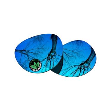 Imagem de Raydi Lentes de reposição de policarbonato para óculos de sol Ray-Ban Meta Headliner RW4009 50 mm - Espelhado azul gelo - Polarizado