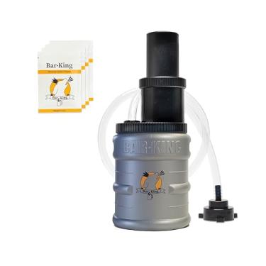 Imagem de Bar-King Kit de limpeza de linha de cerveja Quick-Connect Finalmente, limpar suas linhas é simples! (Vem com pó de limpeza super sem enxágue) - Para barris padrão (Sankey D)