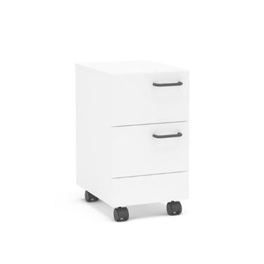 Imagem de Gaveteiro Osaka Com 2 Gavetas Em Mdp-mdf Politorno Branco