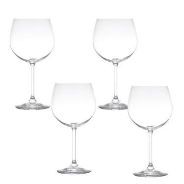 Imagem de Jogo 4 Taças De Cristal Ecológico P-gin Gastro Bohemia 570ml