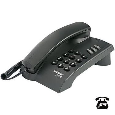 Imagem de Telefone Pleno Preto C- Chave Funções Flash Redial Mute Opção De Chave E Bloqueio 4080057