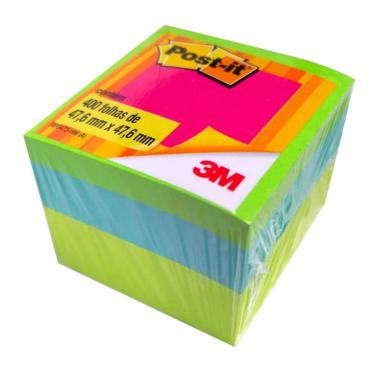 Imagem de Bloco De Notas Adesivas Post-it 400 Notas - 3m Verde