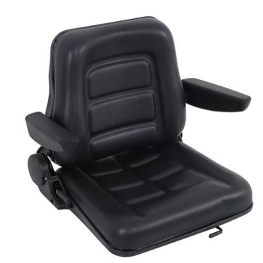 Imagem de GXYWADY Assento De Empilhadeira Universal Dobrável Com Ângulo Ajustável Para Substituição Em Trator, Escavadeira, Minicarregadeira, Retroescavadeira E Manipulador Telescópico