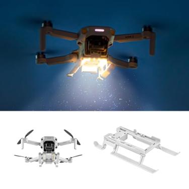 Imagem de iEago RC Trem de pouso dobrável para DJI Mini 4K com Luzes LED Flash, Suporte de Elevação para DJI Mini 2 SE/Mini 2 /Mini SE/Mavic Acessórios para Drone