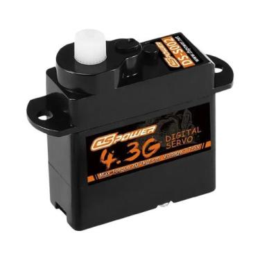 Imagem de 4.3g Micro Servo Digital Mini Servos Para Carro RC 1/24 Avião De Asa F
