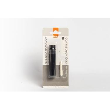 Imagem de Refil Para Pincel Marcador De Quadro Branco Brw original - Refil com Ponta BRW (Preto)