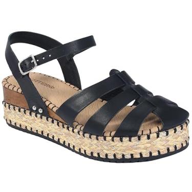 Imagem de Sandália Anabela Bottero 364204 (Preto, BR, Adulto, Numérico, 38)