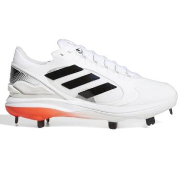 Imagem de adidas PureHustle 2 Elite Chuteiras femininas, Calçado branco/preto/vermelho solar, 35