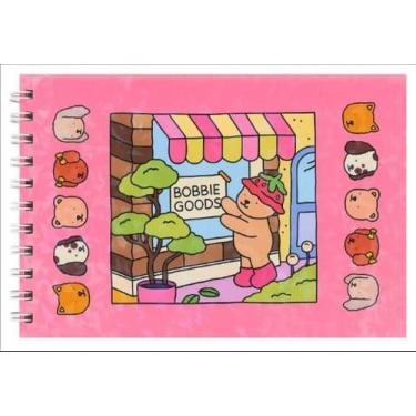 Imagem de Caderno De Colorir 50 Folhas Desenho Capa Dura Rosa - Soberana Brinque
