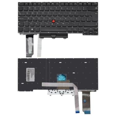 Imagem de Teclado para Notebook bringIT compatível com Lenovo Thinkpad E14 22TPE