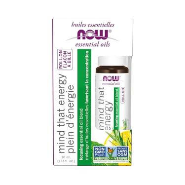 Imagem de Now Essential Oils Mind That Energy Roll On Now Foods 10 ml
