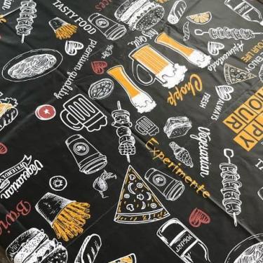 Imagem de Toalha de Mesa Térmica em PVC 3 Estampas Variadas Impermeável e Sofisticada(cerveja,6cad 2,00 x 1,40)