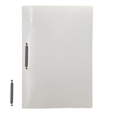 Imagem de Pasta Grampo Trilho Colorida 10 Unidades - TP Pastas , Branco