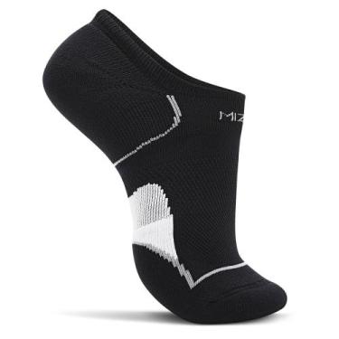 Imagem de Meia Mizuno Performance Invisível Tam. 39-44, Preto, 39-44
