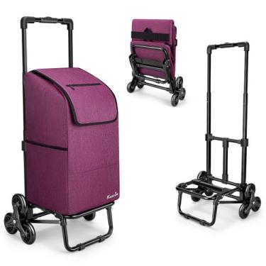Imagem de Carrinho de escalada KEDSUM 2 em 1 60L/136kg com bolsa impermeável