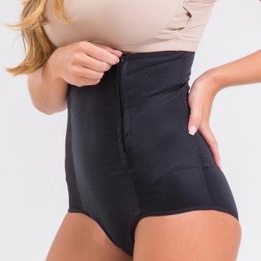 Imagem de Cinta Pós Parto Com Fecho Em Zíper Preta G