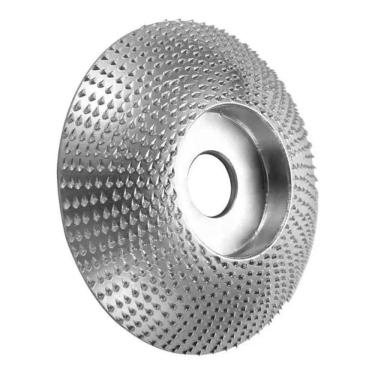 Imagem de Roda Rebolo Disco Bisel De Angulo Lixar Moedor Madeira Metal