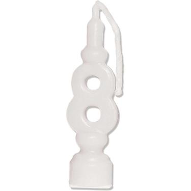 Imagem de Vela Para Aniversario N.08 Branca