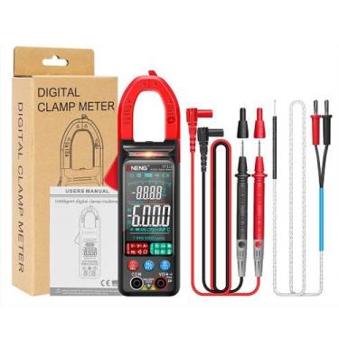 Imagem de Alicate Amperímetro Digital Profissional Aneng ST212 NFe - Medidor Mul