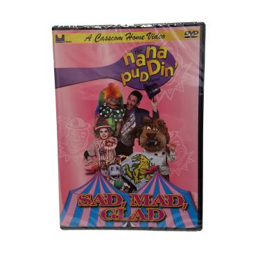 Imagem de Nana Puddin' Sad, Mad, Glad-DVD- Short stories for Kids-Moral Stories for Kids Children Mocie DVD-DVDs for Kids-Kids' Movies-Music Video for Kids-Circus-Clowns-Party Circus-Juggler-Smile-Funny Animals