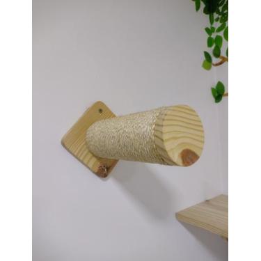 Imagem de Toco arranhador para gatos  - cathomeplanejados , natural, 600g