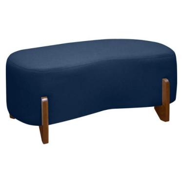 Imagem de Banqueta Decorativa Orgânica Puff Thor 100cm P/ Sala Bouclé - SOFA STO