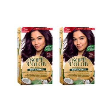 Imagem de Coloraçao Soft Color 366 Borbeaux - Kit C/2Un