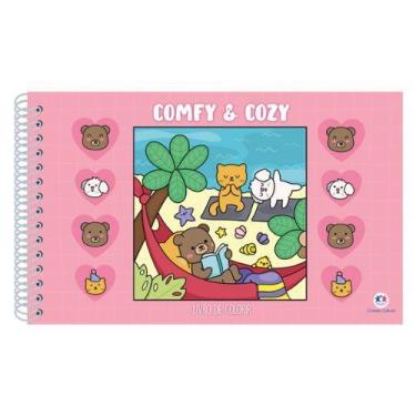 Imagem de Livro - Comfy and Cozy Pink - Para Colorir