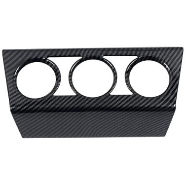 Imagem de Bishop Tate Para Subaru WRX STi 2016-2021 Acessórios Interior do Carro Painel Console A/C Interruptor de Ar Condicionado Tampa do Botão Acabamento ABS Fibra de Carboon Preto 1 peça (não para Modelo