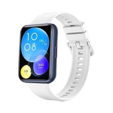 Imagem de Pulseira De Substituição De Silicone Para Huawei Watch FIT 2 Com Fivel