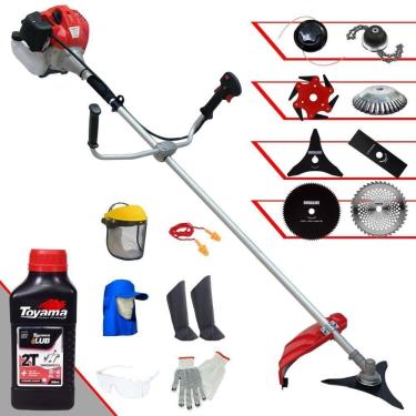 Imagem de Roçadeira Anmax 8 Em 1 Cg430p 43cc 2hp + Epi + Óleo Toyama