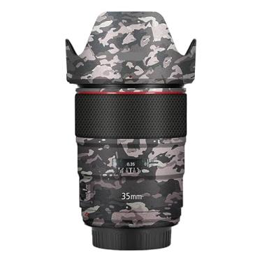 Imagem de EF 35 1,4 L II Adesivo de lente de câmera antirriscos para Canon EF 35 mm F1.4 L II Capa protetora de película protetora (Camuflagem de campo)
