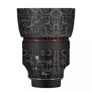 Imagem de EF 85 1.2 L II Skin Lens Camera Skin Wrap Vinil Adesivo Acessórios para Canon EF 85mm F1.2 L II (Circuit Titanium)