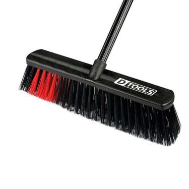 Imagem de Vassourão Gari 37cm Com Cabo De Madeira 1,20m - Dtools