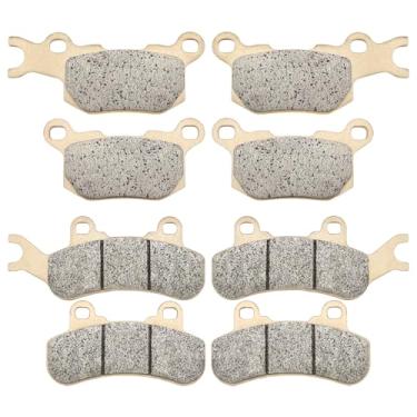 Imagem de Pastilhas de freio sinterizadas dianteiras e traseiras para Can-Am Defender HD10 HD9 HD8 HD7 2022 2021 2020 2019 2018 2017 2016