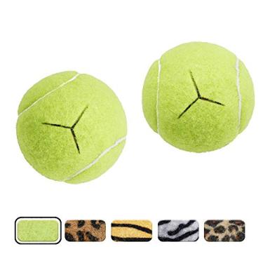Imagem de STARTOP Bola de tênis Deluxe Pre Cut Walker – Walkers Legs Universal Precut Glide Balls, acessórios presentes para idosos ou reabilitação médica (amarelo)