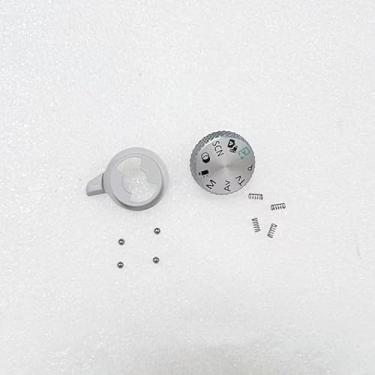 Imagem de 1 conjunto para Canon EOS R50 Silver Mode Dial Function Switch Lever Top Cover com mola de esfera de aço