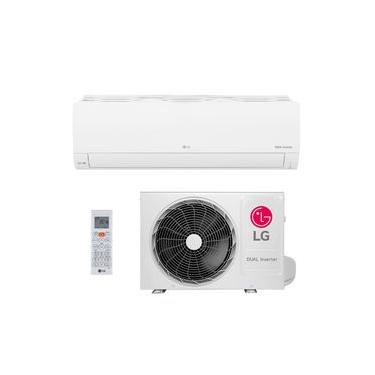 Imagem de Ar Condicionado Split Hi Wall - Inverter R-32 - LG - Dual Compact (Sem Wi-Fi) - 9.000 BTUs - Frio - 220V Monofásico